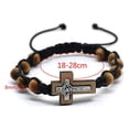 thumbnail image 6 of ZPAQI Rosary Bracelet with Pine Wood Beads Hemp Cords Brings Good Luck Ornaments Knot, 6 of 6