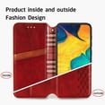 thumbnail image 4 of Galaxy A20 Wallet Case, Galaxy A30 Case, Dteck Premium PU Leather Flip Folio Wallet Case with Card Slot Magnetic Closure Case for Samsung Galaxy A20/A30 ,Red, 4 of 8