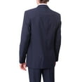 thumbnail image 5 of Men's Raphael Slim Fit Wool-touch Solid Blue Two Button 2 Piece Suit Jacket & Pants, 5 of 5