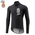thumbnail image 2 of 2023 Morvelo - Maillot de ciclismo térmico de manga larga para hombre, ropa de ciclismo para exteriores, equipo profesional, 2 of 5