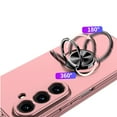 thumbnail image 4 of For Samsung Galaxy Z Fold 7 Chief Premium Matte Magnetic Ring Stand Hybrid Case Cover - Pink, 4 of 4