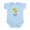 Sky Blue, variant on CafePress - Rugby Chick Infant Bodysuit - Baby Light Bodysuit, Size Newborn - 24 Months