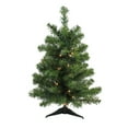 thumbnail image 2 of Northlight 3' Prelit Artificial Christmas Tree Canadian Pine - Clear Lights, 2 of 8