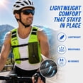 thumbnail image 6 of Cooling Hydration Vest with 2L BPA-Free Water Bladder, Running Vest with 3 Removable Cooling Packs, Lightweight Outdoor Hydration Pack for Hot Weather, Hiking, Cycling, Training, 6 of 11