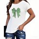 thumbnail image 4 of Mujeres Manga Corta de Verano Tops Día de San Valentín Impreso Cuello Redondo, Camisa de Moda Casual Blusa, 4 of 6