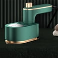 thumbnail image 3 of Plancha eléctrica de mano (estándar verde de EE. UU.), vaporizador de ropa portátil pequeño, giratorio y plegable, miniherramienta de planchado de viaje., 3 of 14