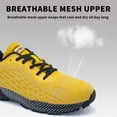 thumbnail image 2 of AOV Mens Running Shoes Casual Tennis Athletic Gym Fashion Lightweight Sneakers Yellow US 12.5, 2 of 6