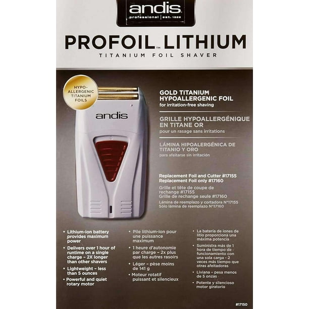 Andis 2024 foil shaver