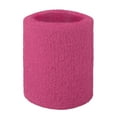 thumbnail image 1 of GOGO 100 Pieces Sports Wristbands Terry Cloth Sweatbands 3 Inches Hot Pink, 1 of 8