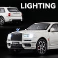 thumbnail image 2 of 1/20 Rolls Royce SUV Cullinan aleación Luxy coche modelo Diecast vehículos de Metal modelo de coche simulación sonido y luz niños juguete para regalo, 2 of 5