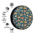 thumbnail image 4 of Naloa Beach Dog PVC Leather Spare Tire Wheel Cover Spare Tire Cover, for Car Truck SUV Camper Trailer Universal Fit(14-17in)-17 inch, 4 of 6