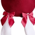 thumbnail image 6 of Vjnyvs Cute Plush Rabbit Ears Beret Hat Women's Beanie Beret Hat Warm Winter Bonnets Lolita Sweet Beret Hats, 6 of 7