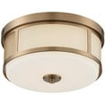 thumbnail image 5 of 2 Light Flush Mount In Classic Style 13.62 Inches Wide By 6.37 Inches High-Black Forged Finish Crystorama Lighting Trv-A3802-Bf, 5 of 10