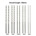 thumbnail image 2 of 10Pc Extra Long Hss High Speed Steel Drill Bit Set 2Mm, 3Mm, 3.5Mm, 4Mm, 5Mm Bits, 2 of 9