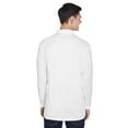 thumbnail image 2 of Adult Cool & Dry Sport Long-Sleeve Polo - WHITE - L, 2 of 3