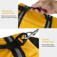 thumbnail image 3 of Chaleco Salvavidas para Perros Chaleco Protector De Traje De Baño De Seguridad con Rayas Reflectantes/Cinturón Ajustable PerrosAmarillo,M JM, 3 of 5