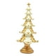 thumbnail image 5 of Figura de árbol de Navidad, decoración festiva, estatua rústica, resina maciza, coleccionable Blanco, 5 of 9