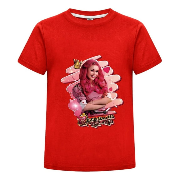 Rise of Red T-Shirt – Children’s Graphic Tee for Girls Inspired by Descendants 4