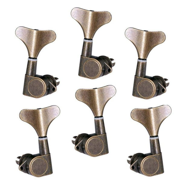 Fish Tail Buttons Bass Guitar Electric Guitar String Tuner Pegs Key