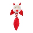 thumbnail image 4 of Juguete de Peluche Chirriante para Perros Yinane Juguetes Interactivos para Masticar Rojo, 4 of 8