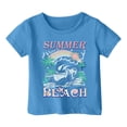 thumbnail image 3 of Dsscvnef Vêtements pour Enfants Filles Mode Chemise à Manches Courtes Col Rond Vêtements d'Été pour Adolescentes Vêtements pour Filles 4-5 Ans Vêtements pour Enfants Filles, 3 of 3