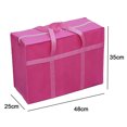 thumbnail image 2 of Bolsa de almacenamiento Laklulu con cremalleras y asas de transporte, bolsas de tela Oxford resistentes para mudanzas, 2 of 5