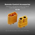 thumbnail image 4 of Conectores Enchufe 1/10/20 piezas conectores de bala enchufes bala macho hembra chapada en oro para Quadcopter Likrtyny libre de BPA, 4 of 7