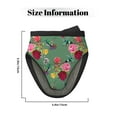 thumbnail image 4 of Hummingbird Rose Oven Mitts Heat Resistant - Soft Lining Silicone Mini Oven Mitts with HangingLoop, Kitchen Oven Gloves Heat Resistant 500℉ for Cooking Baking Microwave, 4 of 7