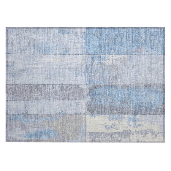 Dalyn Rugs Machine Washable Indoor/Outdoor Chantille Sky 1'8" x 2'6" Rug