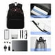 thumbnail image 4 of Easygdp Sparkling Pink Night Sky Mochila Casual para Portátil, Mochila para Escuela, Viajes, Negocios, 4 of 6