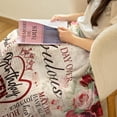 thumbnail image 4 of LHSHID 50th Birthday Gifts for Women Blanket 50th Birthday Decorations Woman 50th Birthday Gift Ideas Gifts for 50 Year Old Women 1973 Birthday Gifts for Women Throw Blanket 50x60in, 4 of 6