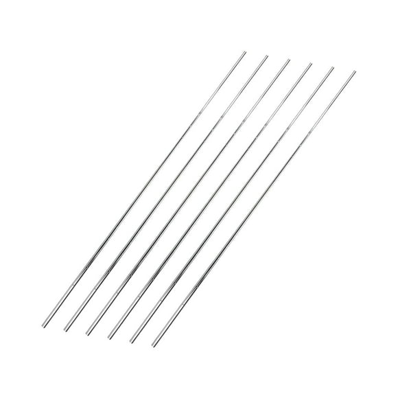 Colaxi 6 Pieces Golf Iron Club Shafts Golf Stick Shafts Tools Equipment 39inch Golf Club Shaft Rods Golf Training for Outdoor Golfer