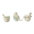 thumbnail image 7 of Creative Co-Op Stoneware Bird, Reactive Glaze, White & Blue, 3 Styles (Each One Will Vary), 7 of 7