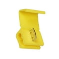 thumbnail image 3 of Wire Connector Plastic Brass Scotch Lock Terminal Electrical Wire Splice Crimp, Yellow, 20pcs, 3 of 9