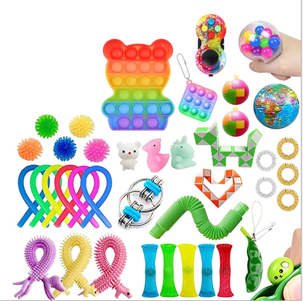 Biekopu 40PCS Fidget Toys Pack, Cheap Sensory Fidget Toys, Fidget Toy