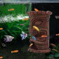 thumbnail image 7 of EUDIDV Aquarium&nbsp;Gravel;Fish Tank Escape Cave European Style Decoration Ancient Castle Fish Tank Decoration Decoration Fish And Shrimp Escape House 2PC;Garnelen Versteck;Aquarium Deko, 7 of 7