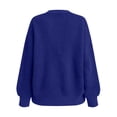 thumbnail image 6 of Otvok Womens Long Lantern Sleeve Knit Cardigan, Ladies Textured Open Knit V Neck Button Front Loose Casual Sweater Coat, 6 of 7
