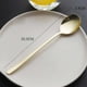 thumbnail image 3 of Toystoory Cucharas de mango largo de acero inoxidable para té, café, postre, helado, sopa, cuchara Mostrada luz de oro, 3 of 5