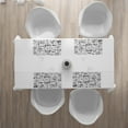 thumbnail image 3 of Ambesonne Video Games Place Mats Set of 4, Sketch Style Gaming, Standard Size, Black White, 3 of 4