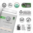 thumbnail image 3 of Sunwarrior Organic Active Protein Vegan Protein Powder, Chocolate Flavor, 4.96 lbs (45 Servings), 3 of 7