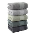 thumbnail image 2 of Bathroom Towels 5 Pcs Bath Towels Set For Bathroom Thick Soft Absorbent Towel Set Of 5 Household Wash Face Gift Towel Hand Towels, 2 of 8