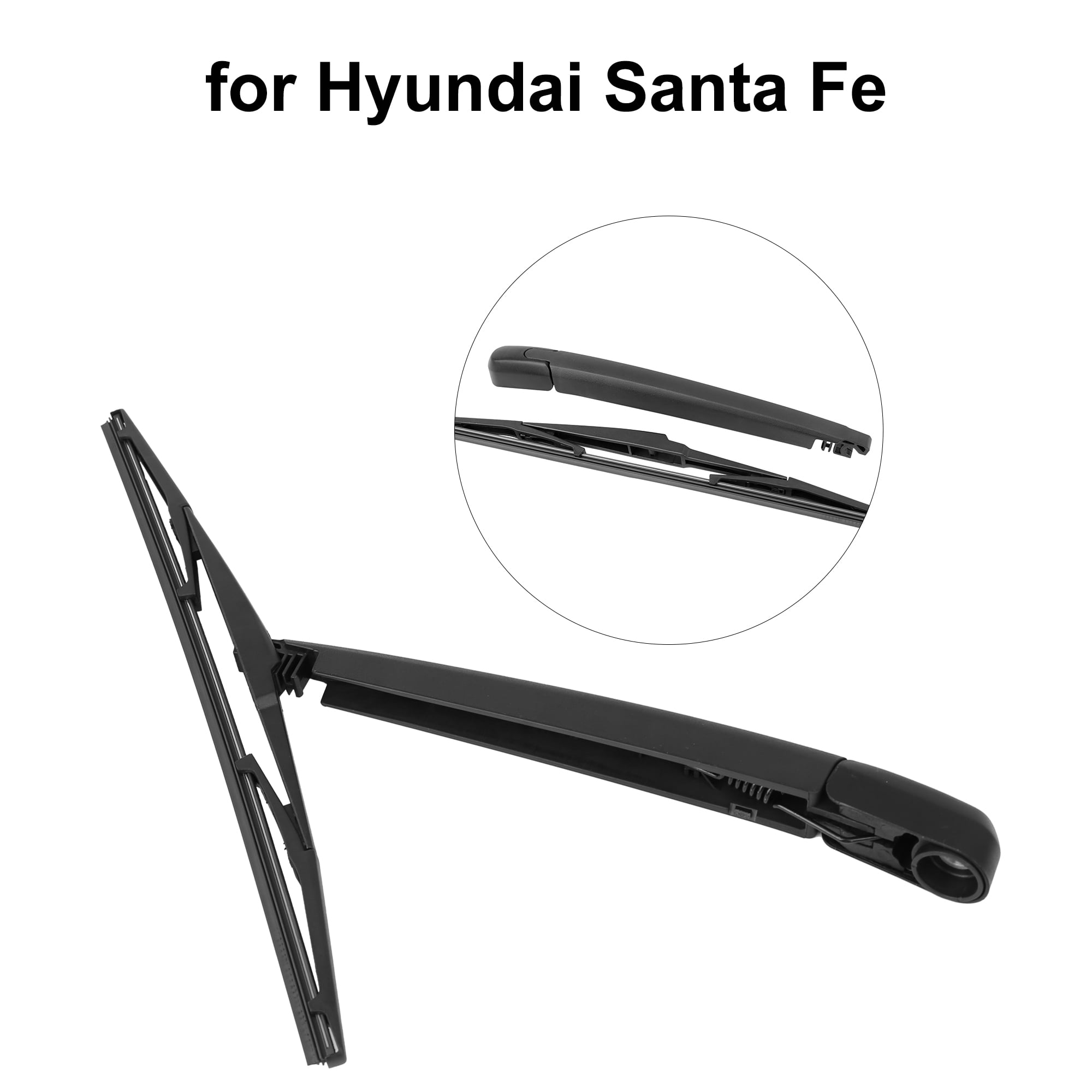 Rear Window Wiper Blade Arm Set for 07-12 Hyundai Santa Fe - X AUTOHAUX | Walmart Canada 2019 Hyundai Santa Fe Wiper Blade Replacement