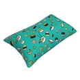 thumbnail image 3 of Kll Sushi Pillow Covers Envelope Closure,Super Soft And Cozy Fuzzy Fleece Pillow Case Cover 20"X30", 3 of 9