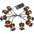 thumbnail image 7 of Matoen 10 LED Skull String Lights - 4.92ft Halloween String Lights for Outdoor and Indoor Decor - Halloween Lighting for Patio, House, Bedroom, Parlor, Halloween Party Decorations, 7 of 7