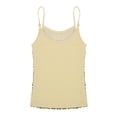 thumbnail image 4 of YiZYiF Kids Girls Tank Tops Shiny Sequins Camisole for Jazz Latin Dance Costume Gold 12, 4 of 7