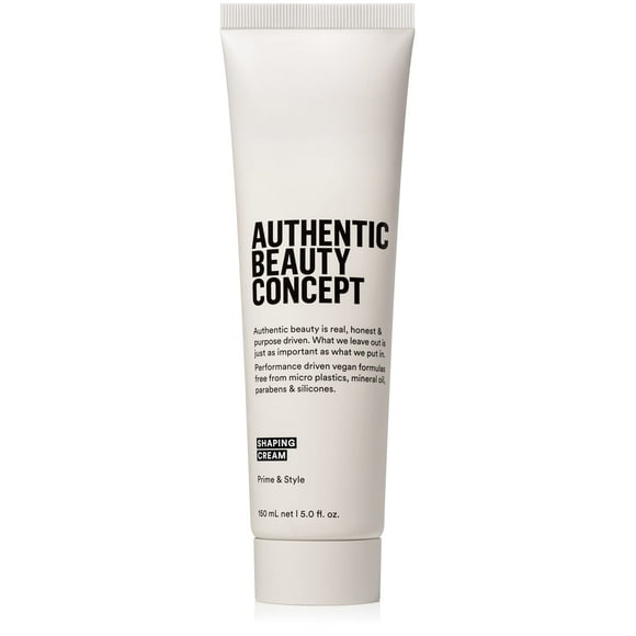 Crema moldeadora Authentic Beauty Concept | Crema para peinar de fijación media | Define texturas naturales | Todo tipo de cabello | Sin silicona y sin crueldad | 5 onzas líquidas onz.