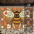 thumbnail image 5 of Abbott Doormat Durable Natural Coco Coir Doormat, Weather Resitant Mat Outdoor & Indoor Entrance, Home Decor Large Doormat, 18x30", Floral Bee, 5 of 6