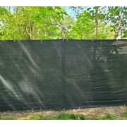 Home Aesthetics 6' x 50' Privacy Fence Screen Mesh Fabric Windscreen Privacy