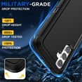 thumbnail image 4 of [PST] Samsung Galaxy S25 / S24 Étui Protecteur Rigide, Triple Couches Antichoc Robuste Étui Protecteur Rigide, 4 of 5