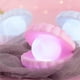 thumbnail image 2 of Cateissary Lámpara de noche pequeña con forma de concha de perla, lámpara de noche luminosa, lámparas decorativas, luces LED con interruptor Iluminación y accesorios Rosa, 2 of 6